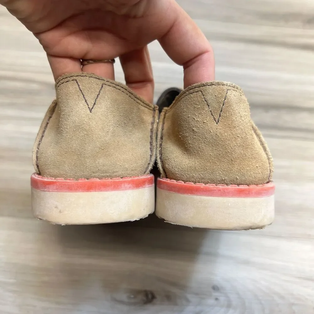 Ariat 10019952 Unisex Kids Brown Leather Slip-On Cruiser Shoes Size 4 EU 35.5